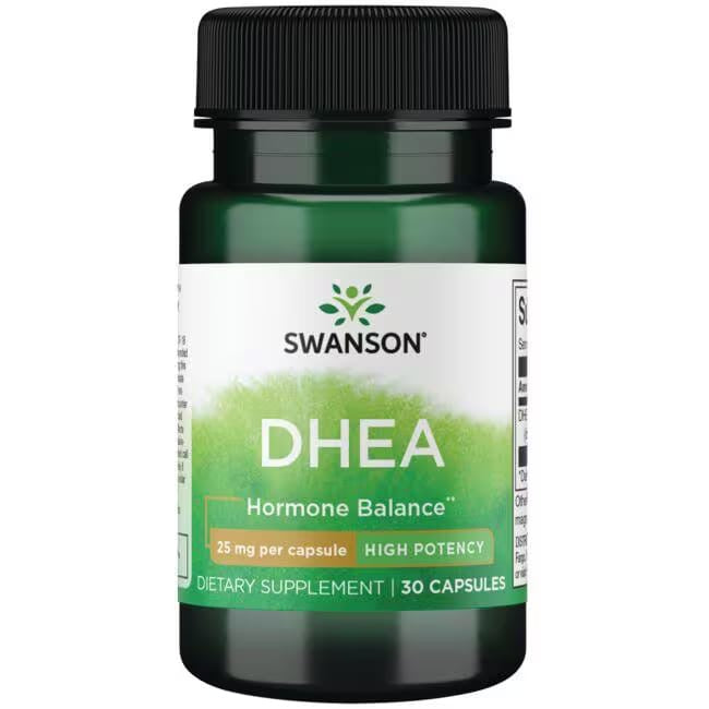 SWANSON DHEA - High Potency 30 Capsules