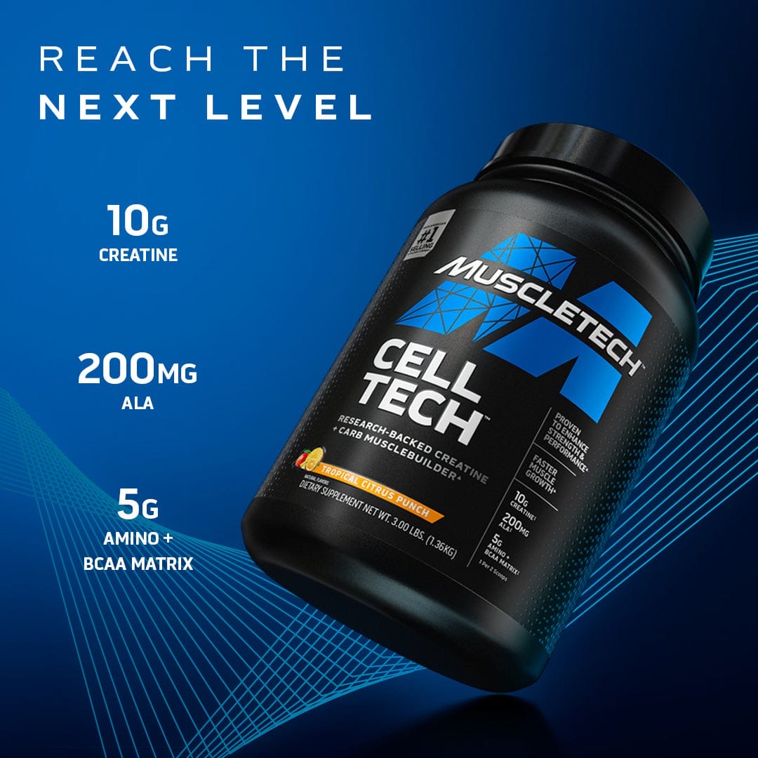 MuscleTech Cell-Tech Creatine Fruit Punch 1.36kg