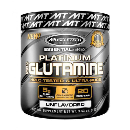 MuscleTech Platinum 100% Glutamine Powder 100g