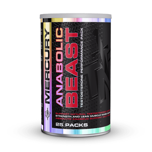 TNT Mercury Anabolic Beast Testosterone Performance Pack - 25 Packs