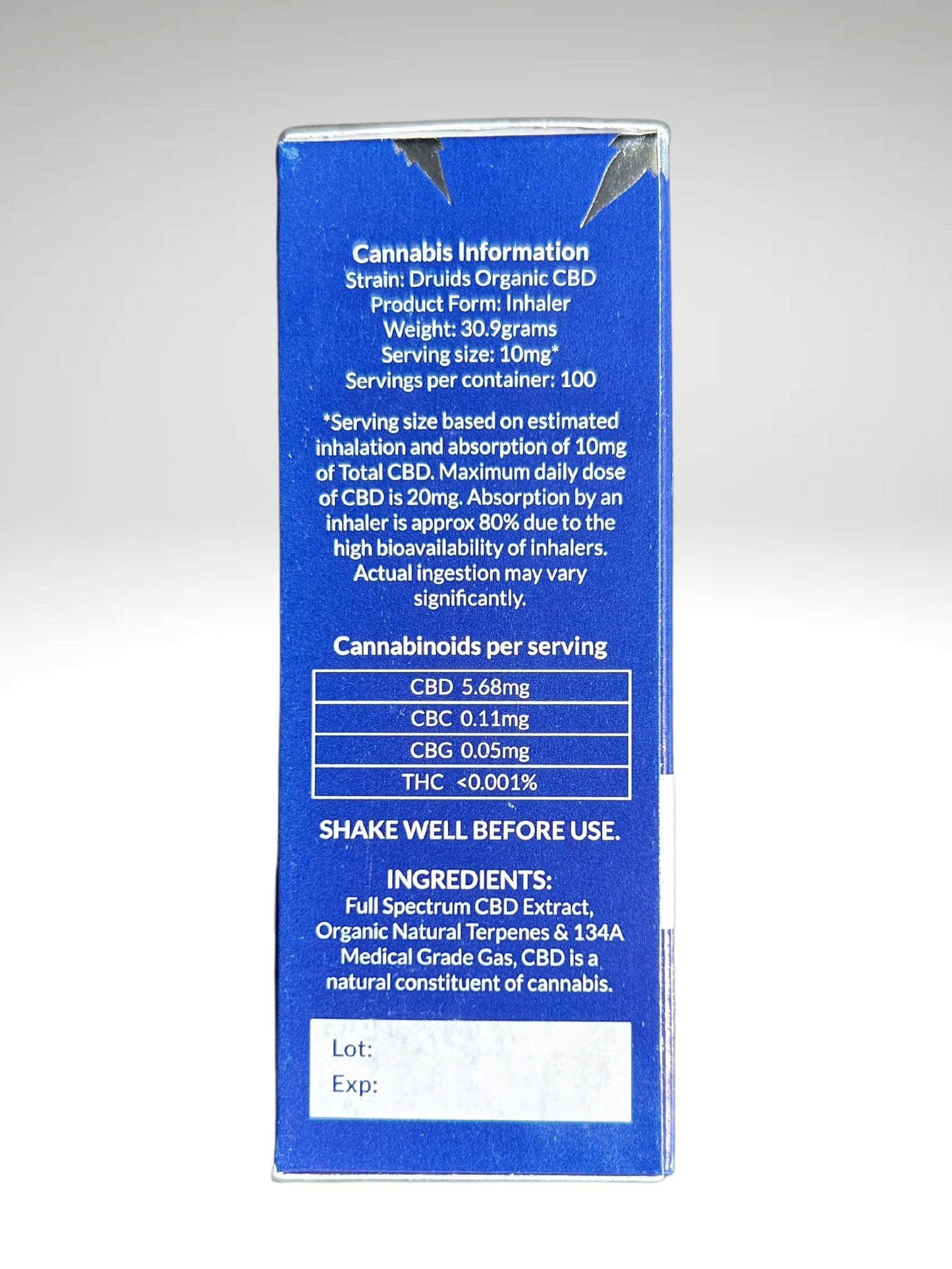 Full Spectrum Pharmaceutical Grade
1 000mg CBD Oil