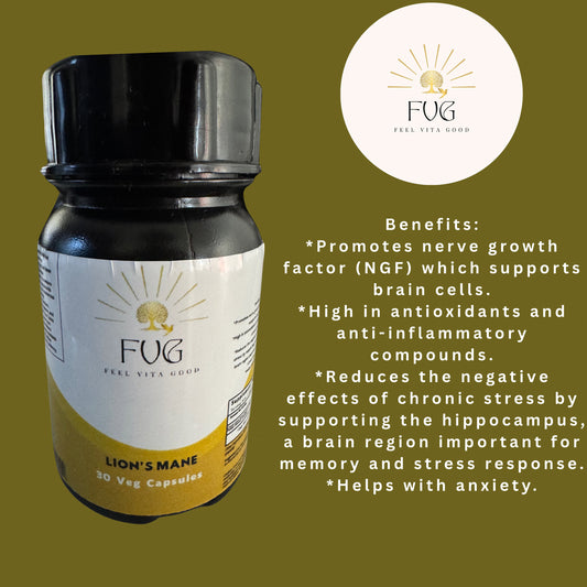 FVG LIONS MANE 1000mg