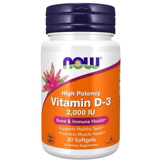 NOW Foods Vitamin D-3