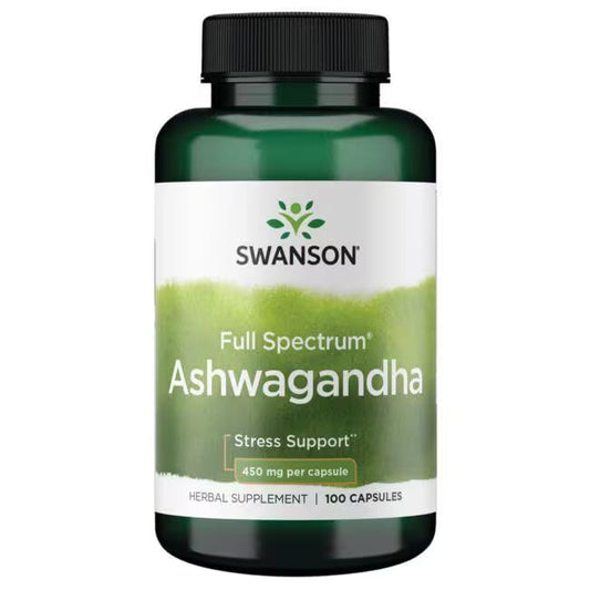 Swanson Full Spectrum Ashwagandha 100 Capsules