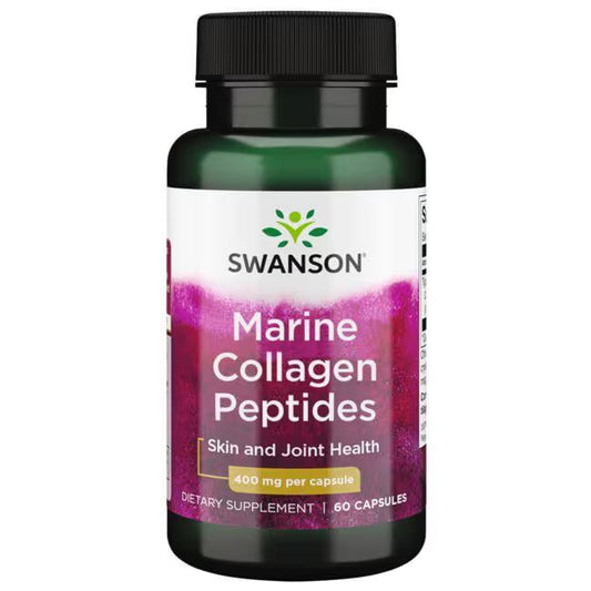 Swanson Marine Collagen Peptides 60 Capsules