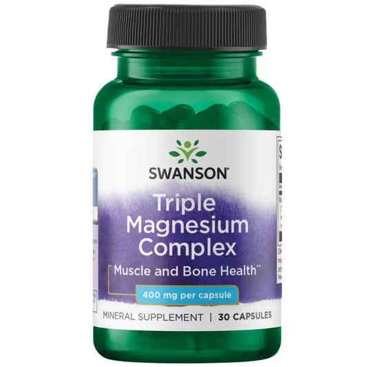 SWANSON Triple Magnesium Complex 30 Capsules