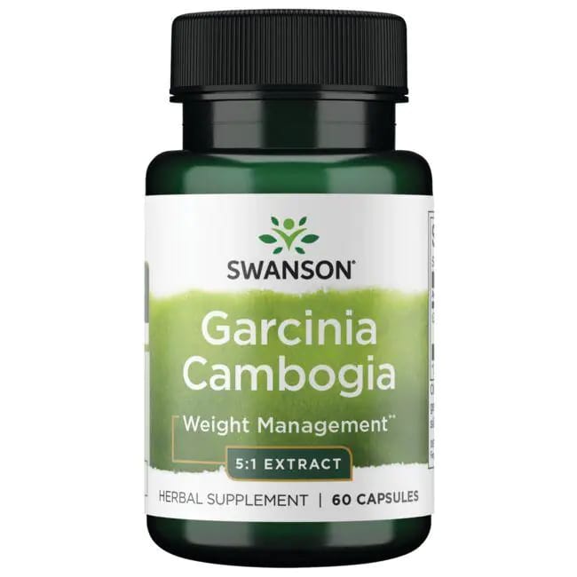 SWANSON Garcinia Cambogia 5:1 Extract 60 Capsules