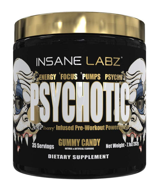 Insane Labz Psychotic Gold Pre-Workout Powder